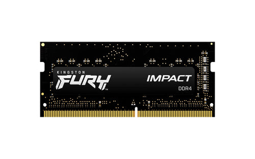 Kingston Technology FURY 16GB 3200MT/s DDR4 CL20 SODIMM Impact Kingston Technology FURY 16GB 3200MT/s DDR4 CL20 SODIMM Impact